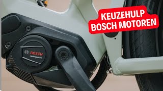 Bosch Motoren  Bosch Active Line Plus  Bosch Performance Line  Bosch Performance Line CX [upl. by Wulf220]