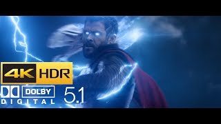 Avengers Infinity War  Thor Arrives in Wakanda HDR  4K  51 [upl. by Cathryn54]