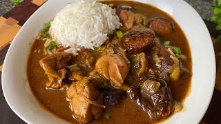 New Orleans Style Chicken Sausage and Smoked Turkey Gumbo How to Make Gumbo with a Dry Roux [upl. by Conroy]