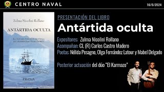 Presentación del libro Antártida Oculta 1652024 [upl. by Edny]