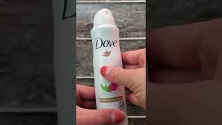 In Hand Review of Dove Deodorant Go Fresh Pomegranate amp lemon Verbena Scent Antiperspirant [upl. by Uahc]