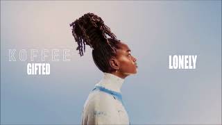 Koffee  Lonely Lyrics Lyric Video [upl. by Relyuhcs674]