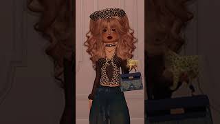 Cheetah print dti outfits glamour cheetahprint dresstoimpress dti roblox shorts [upl. by Hecker919]