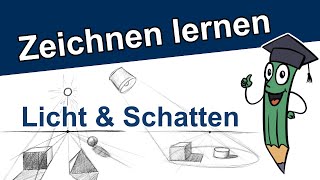 Schatten amp Licht zeichnen lernen  Zeichnen amp Malen für Anfänger  Übungen zum Mitmachen  DrawTut [upl. by Phillips]