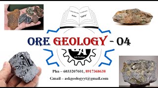 ORE GEOLOGY CROSSREFERRED WITH STRATIGRAPHY04 [upl. by Yrrac946]