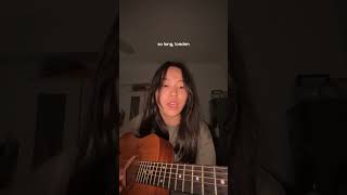 so long london  taylor swift taylorswift ttpd solonglondon cover singing [upl. by Vikki]