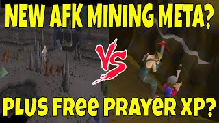 Motherlode vs Cam Torum Mine  OSRS AFK Mining Training [upl. by Licna]