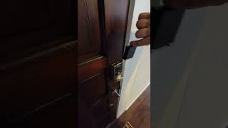 Door Lock Battery Replacement [upl. by Aneek948]