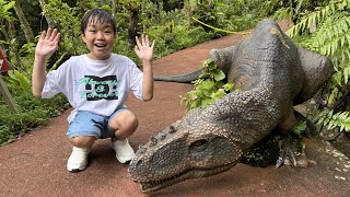 レオくんがおでかけ！DINO恐竜PARK やんばる亜熱帯の森！ Part103 トイキッズ [upl. by Crosley349]