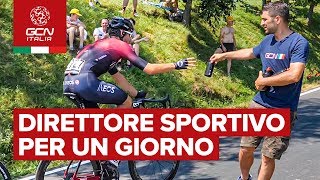 Il ruolo del direttore sportivo  GCN alla guida dell’ammiraglia [upl. by Edmon]