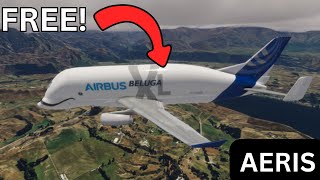 A New FREE Flight Simulator Is It Good  Aeris Flight Simulator [upl. by Sinne976]