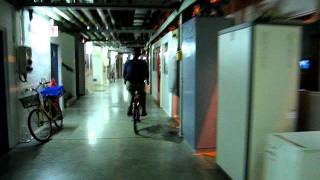 Cycling inside the synchrotron at Grenoble [upl. by Aloz]