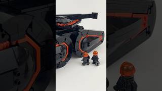 Showing of the lighting effects in the TRON Tank MOC 🤩 lego tron legomoc [upl. by Lilli72]