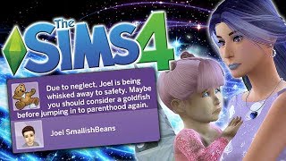 THEYRE ALL GETTING TAKEN AWAY ALREADY  The Sims 4 Raising MAGICAL YouTubers  Ep 2 [upl. by Yodlem702]