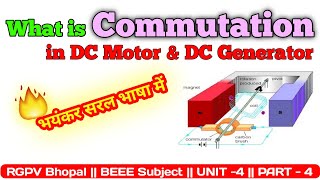 What is Commutation in DC Motor amp DC Generator Commutation in DC Machine Commutation DC Generator [upl. by Aneeled]