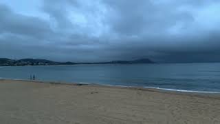 A dark grey morning at Terrigal Beach Before the storm [upl. by Anirtruc]