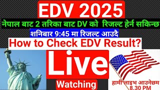 DV lottery 2025 Result Checking Live [upl. by Shulamith923]