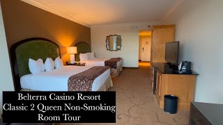 Belterra Casino Resort  Classic 2 Queen NonSmoking Room Tour  Florence Indiana  Boyd Gaming [upl. by Aelyk]