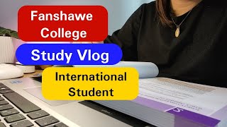 Fanshawe College International Student Vlog  London Ontario [upl. by Tsyhtema271]