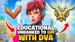 UNRANKED to GM W DVa EDUCATIONAL [upl. by Rehpotsirc434]