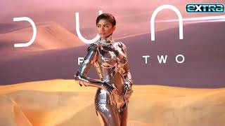 Zendaya WOWS in BootyBaring Robot Couture at ‘Dune 2’ London Premiere [upl. by Oeak280]