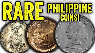 SUPER VALUABLE PHILIPPINE COINS WORTH BIG MONEY  WORLD COINS TO LOOK FOR IN YOUR COIN COLLECTION [upl. by Acnalb]