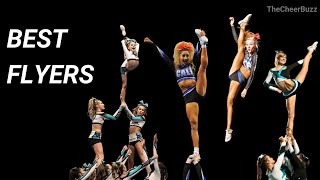 Top 15 Best Flyers in Allstar Cheerleading Voted by the Public [upl. by Itoc]