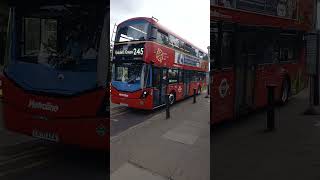 London bus route 245 Wembley ASDA 10072023 [upl. by Alexei]