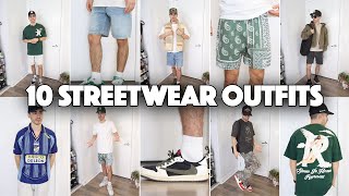 10 Summer Streetwear Outfit Ideas☀️ [upl. by Alberta239]