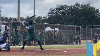 2023 MIF Arjun Nimmala Ostingers Baseball Academy FL [upl. by Adeehsar]