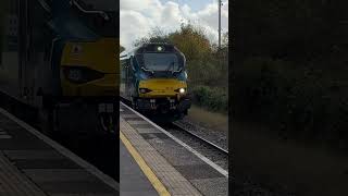 Chiltern Class 68 Flashes past Olton train trainspotting [upl. by Steiner75]