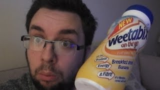 Weetabix On The Go Banana Milkshake Review [upl. by Adoh672]