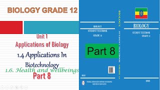 Grade 12 Biology Unit 1 Part 8 12ኛ ክፍል አዲሱ ባዮሎጂ አዲሱ [upl. by Nadnarb]