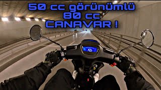 KUBA BLUEBİRD 50cc İNCELEMETOP SPEED SÜRDÜK İNCELEDİK motovlog [upl. by Echikson]