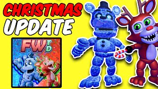 Fazbear World Tower Defense Christmas Update Showcase  Roblox FWTD [upl. by Firehs]