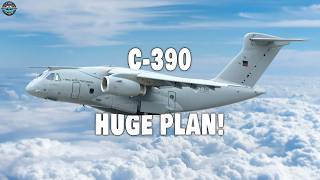 The NEW Embraer C390 Will CHANGE The Entire Industry Heres Why [upl. by Rozella383]