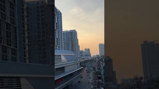 It’s the Solar setting time in Bangkok travel sunset bangkok travelvlog [upl. by Tila278]