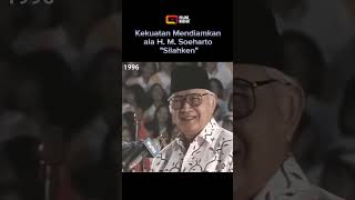 Kekuatan Mendiamkan ala H M Soeharto soeharto president indonesia [upl. by Woolcott937]