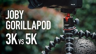 Joby Gorillapod 3K vs 5K  Which one should you get [upl. by Zaria]