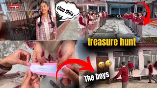 New vlog treasure hunt  Bht maza aya school ma 😅❤️ [upl. by Crawley]