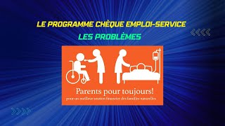 Le chèque emploiservice  les problemes [upl. by Peltier485]