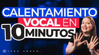 CALENTAMIENTO VOCAL INTENSO DE 10 MINUTOS  YEKA COACH [upl. by Pascal113]