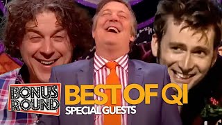 Funny QI Rounds With Special Guests Hosted By Stephen Fry amp Sandi Toksvig [upl. by Ahteral]