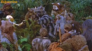 Han Luke amp Chewie meet Ewoks HD [upl. by Aihsatal]