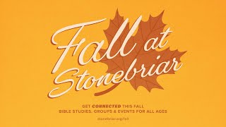 This Fall at Stonebriar  Stonebriar Minute August 4 2024 [upl. by Htezil]