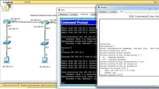 How Access List works  Numbered Standard Access List configuring [upl. by Fusco]