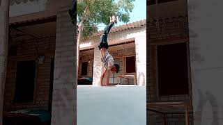 Handstand pushupsexplore handstanding youtubeshorts youtube [upl. by Alburg683]