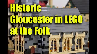 Historic Gloucester in Lego [upl. by Arted244]