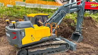 RIEMPIMENTO SCAVO con ESCAVATORE VOLVO EC160E [upl. by Bain]