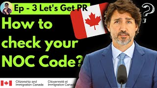 How to Check NOC Code for Express Entry  NOC OAB LIVE NOC Code Checking  Canada Immigration [upl. by Prudie]